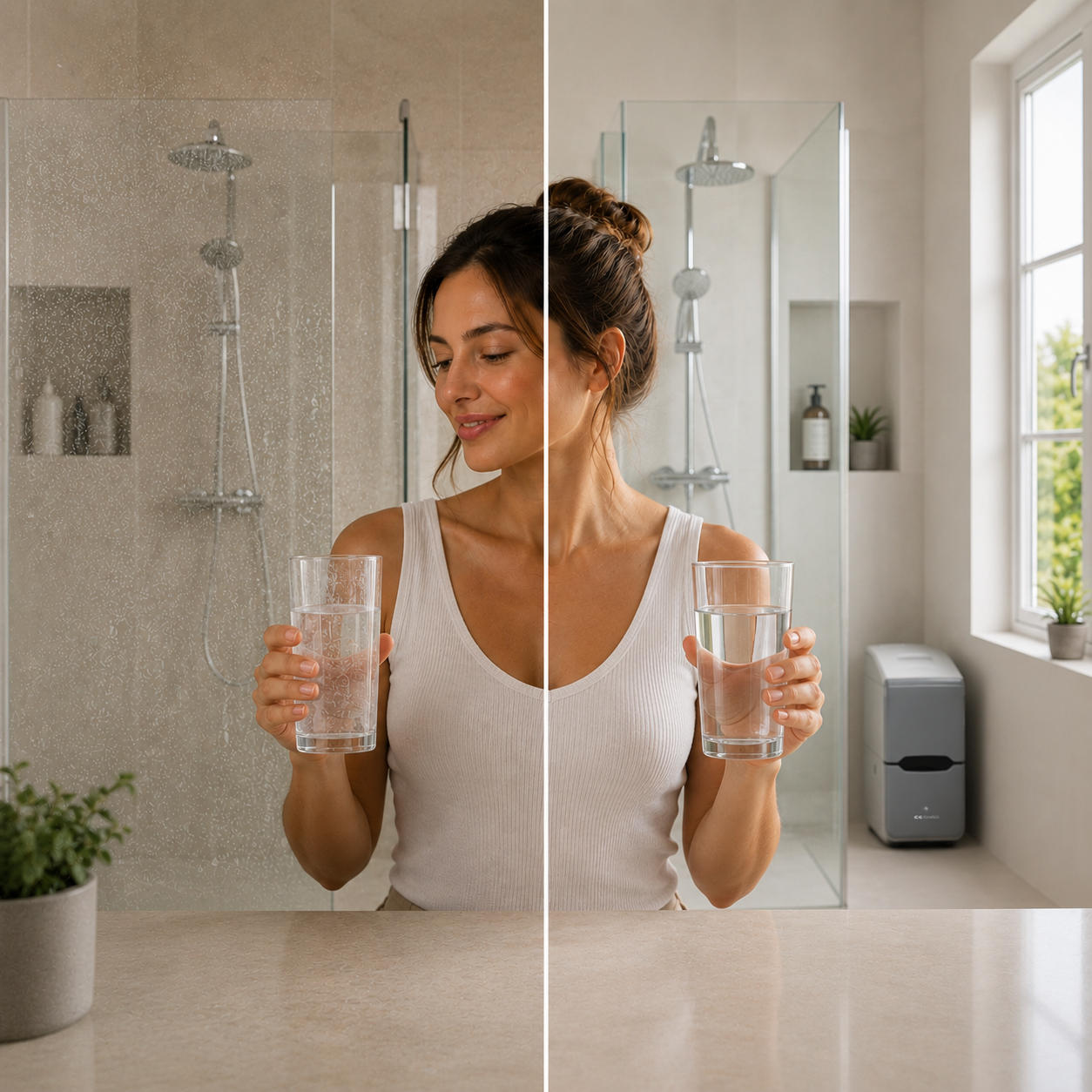 Instalación técnica de sistema de tratamiento de agua en vivienda